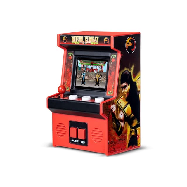 Detalle de Basic Fun Mini Classic Mortal Kombat HandHeld – Retro-Handheld für unterwegs
