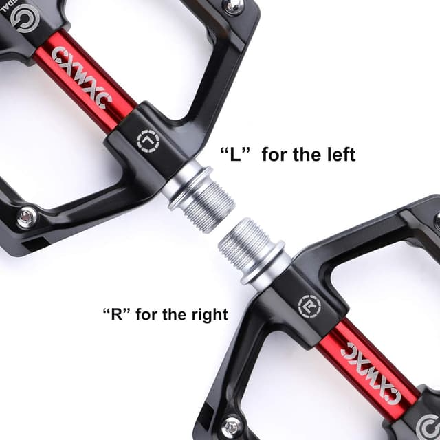 Detalle de CXWXC Road MTB pedals with Cr-Mo axle
