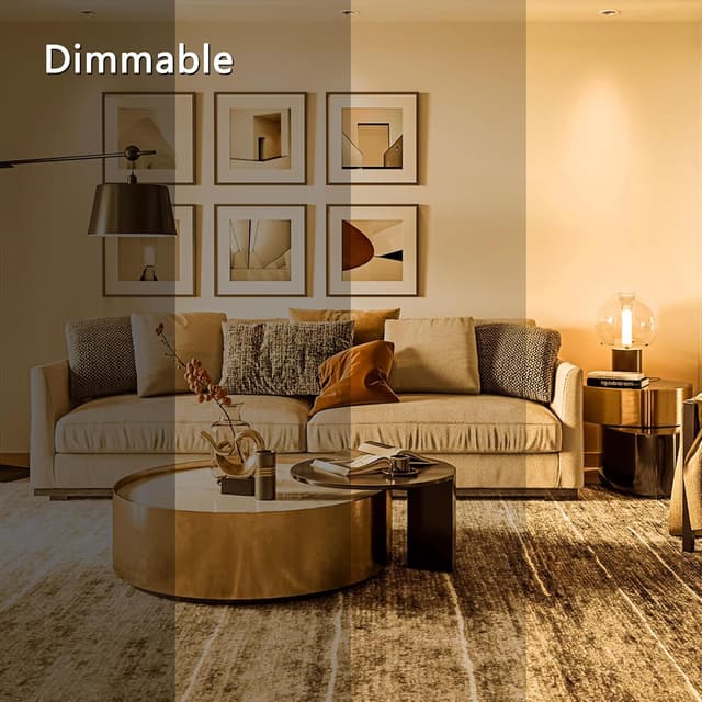 Detalle de Caldarax 8er Set MR16 GU5.3 35W Halogenstrahler 12V dimmbar, 2700K warmweiß (400 lm, 36°)