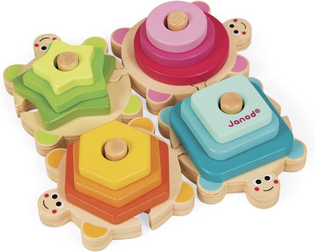 Imagen de Janod Tortues des Formes 18 mois en OfertitasTOP