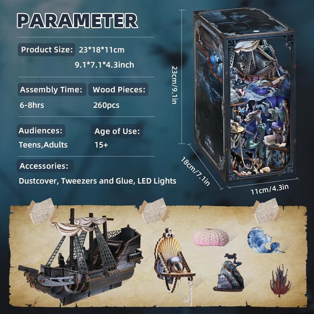 Thumbnail 1 de MiniCity Bücherecke mit LED-Sirenen Song