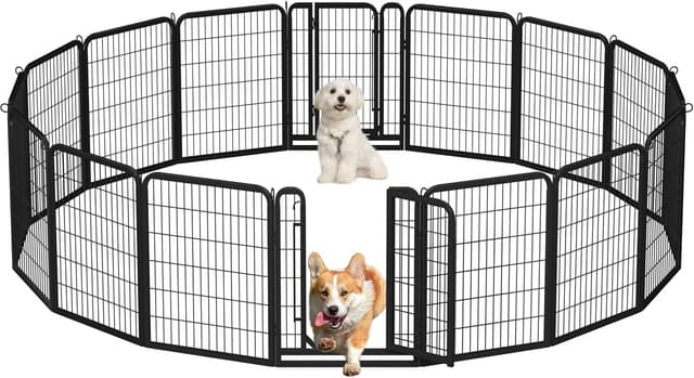 Thumbnail 2 de Yaheetech Parc pour chien 80 cm 🐕