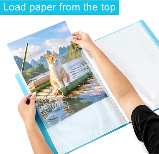 Detalle 1 de A3 Präsentationsdisplay Buch 2er Set