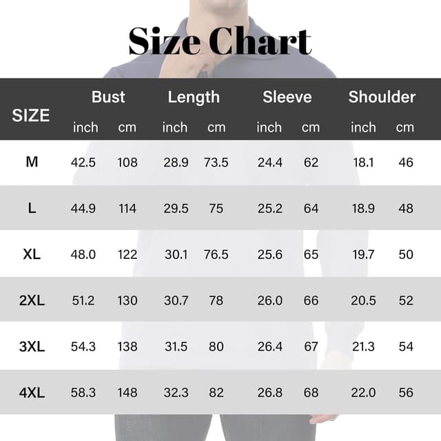 Thumbnail 6 de Comilaka Uomo Polo casual a manica lunga in cotone con colletto a contrasto