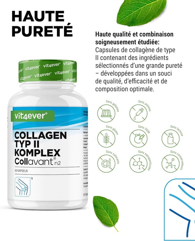 Detalle 2 de Complexe collagène de type II avec collagène natif Collavant n2®