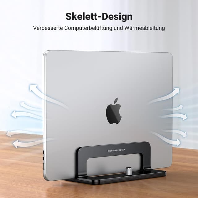 Thumbnail 4 de UGREEN Vertikaler Laptop Ständer 1,25–2,55 cm