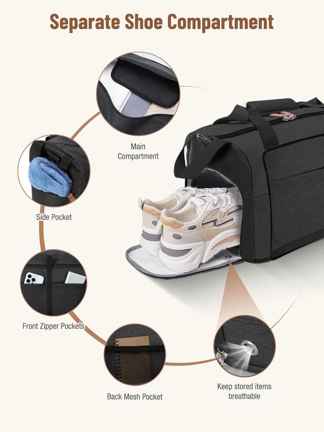 Thumbnail 3 de Lekesky Reisetasche Damen 45x36x20 30L