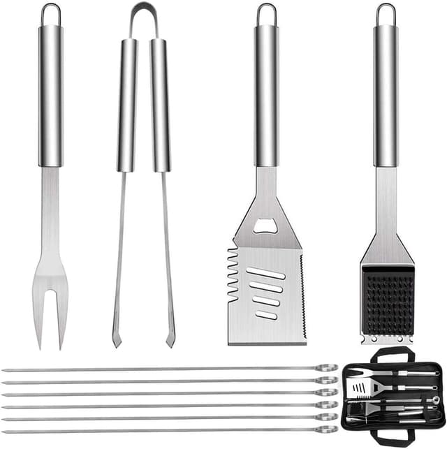 Detalle de QH Set utensili barbecue 10 pezzi