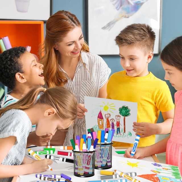 Thumbnail 4 de Aigybobo 200 Count Washable Markers Bulk