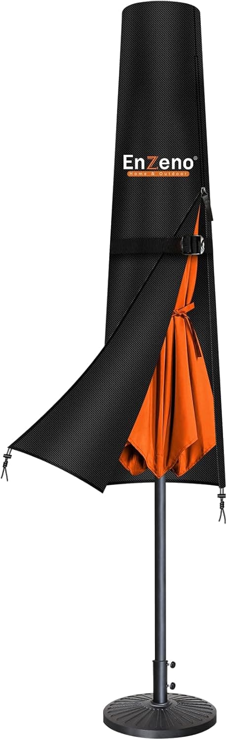 Detalle de Enzeno Schutzhülle für Sonnenschirme Ø 3,5 m