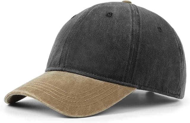 Thumbnail 6 de Zylioo XL/XXL Washed Cotton Baseball Cap (Big Heads) with Adjustable Back Closure