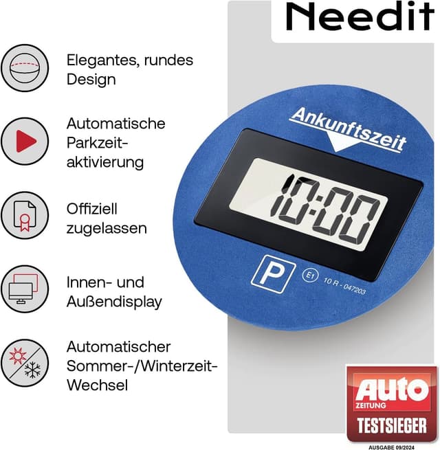 Detalle 2 de Needit Park Lite One Elektronische Parkscheibe