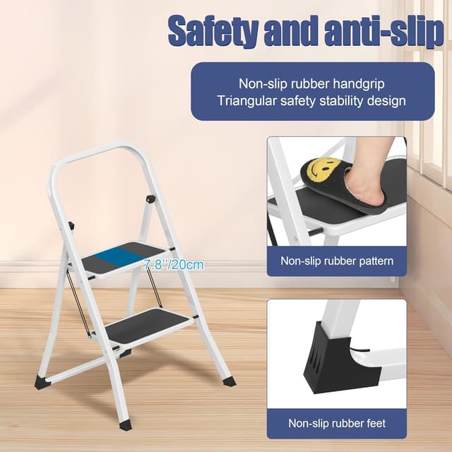 Detalle de LARS360 LARS360 scala pieghevole 2 gradini 150 kg