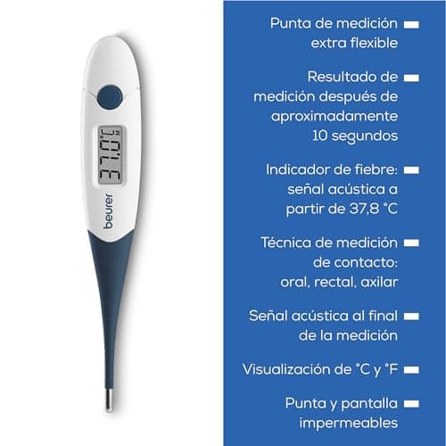 Thumbnail 5 de Beurer FT 17 termometro digitale per febbre 10s ⏱