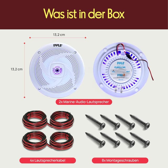 Thumbnail 6 de Pyle Outdoor Lautsprecher Box 100 Watt