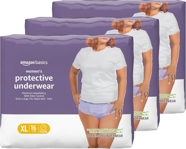 Imagen de Amazon Basics Protective Women’s Underwear XL 48 pack 🩲 en OfertitasTOP