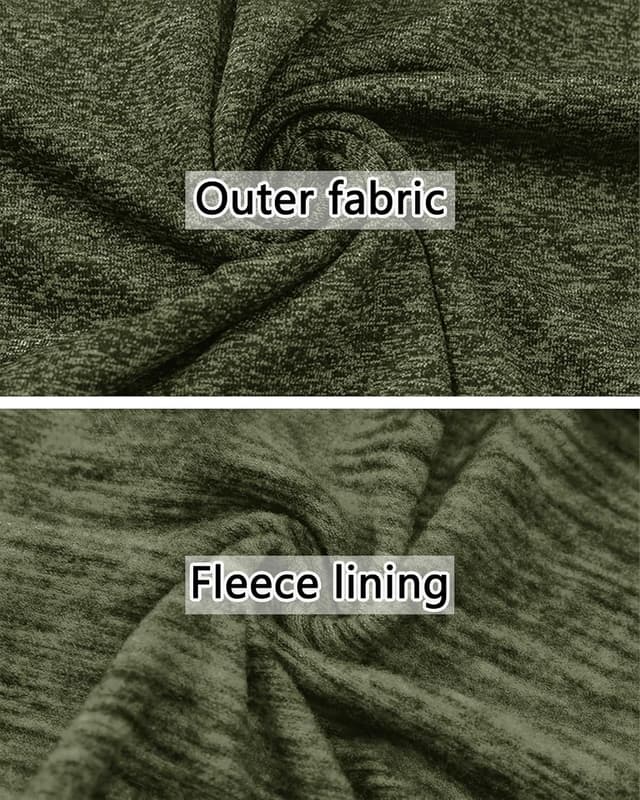 Thumbnail 6 de Fleece 1/4 Zip Funktionsshirt mit Stretch