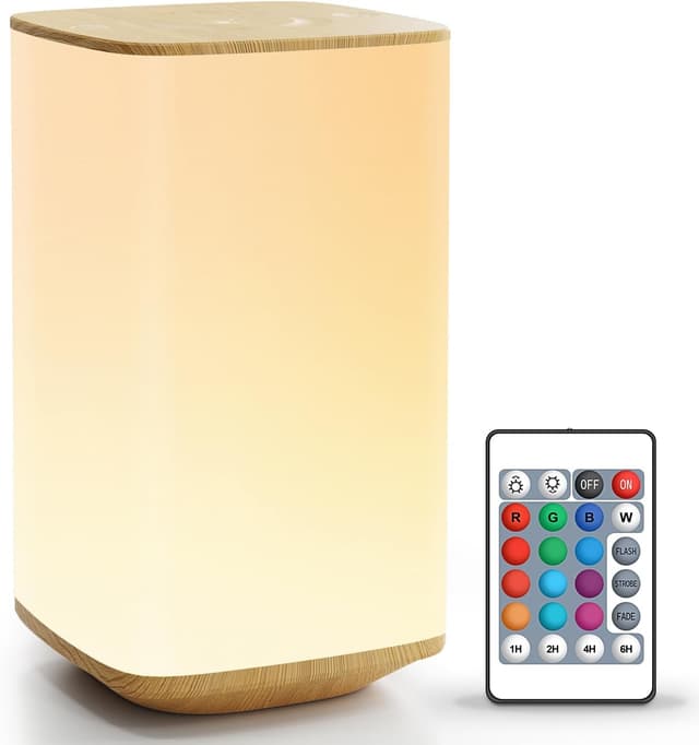 Detalle de Auxmir Nachtlicht Nachttischlampe 4000mAh