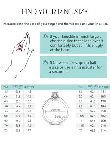 Thumbnail 4 de IMOLOVE Moissanite Ring 1CT ⚡
