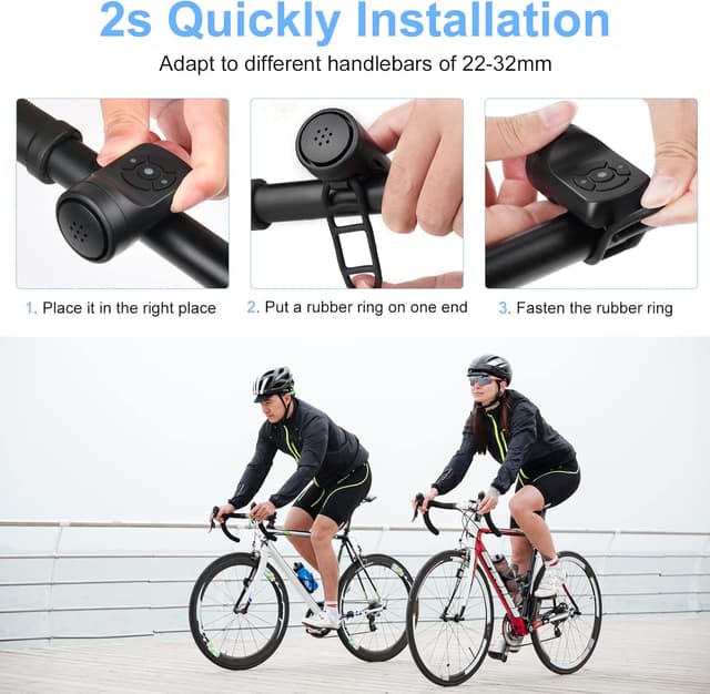 Thumbnail 3 de Flintronic Timbre de Bicicleta 120 dB IPX4