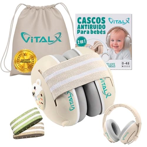 Imagen de VITALX SUPER PACK Cascos antiruido 25 dB en OfertitasTOP