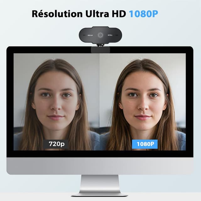 Thumbnail 1 de Veorkide Webcam Full HD 1080P 30FPS