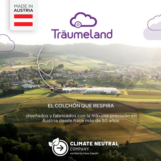 Thumbnail 4 de Träumeland Colchón para cuna Mar de nubes 57x117