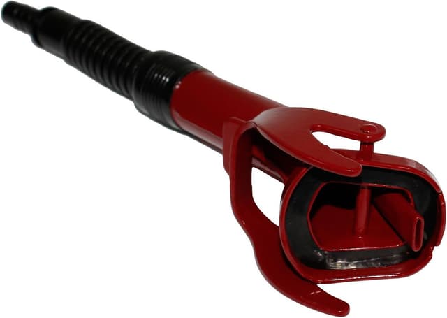 Thumbnail 1 de Boquilla metálica para bidones de combustible 🚗, flexible y roja