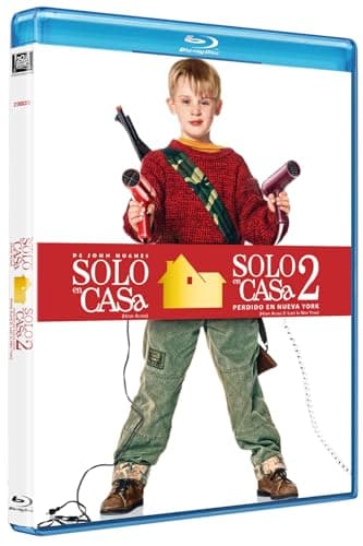 Detalle de Solo en Casa 1+2 (Blu-ray) Pack 2 películas 📀