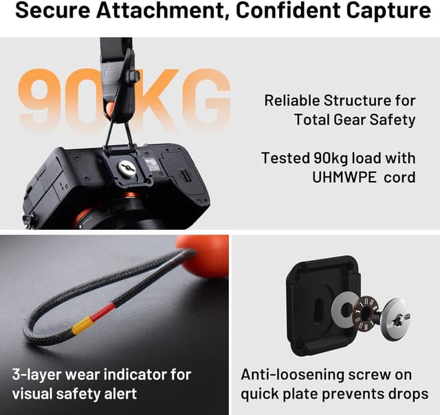 Thumbnail 5 de PGYTECH Camera Strap Master Imbragatura 3 fotocamere