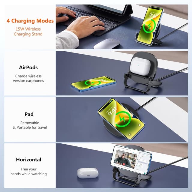 Thumbnail 6 de Beeasy Wireless Charger Stand 15W