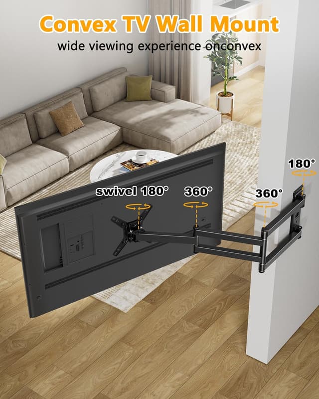 Thumbnail 2 de WHYFONE Long Reach 1036mm TV Wall Bracket