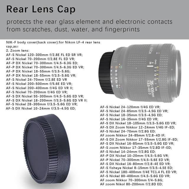 Thumbnail 4 de NIK Gehäusedeckel 2er Set Front- und Rückdeckel