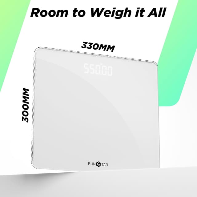 Thumbnail 3 de RunSTAR Digitale Personenwaage 250 kg ⚖