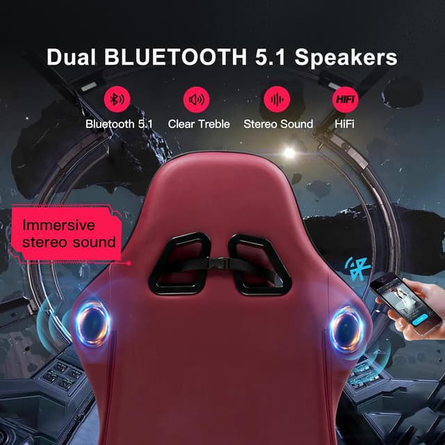 Detalle de GTPLAYER sedia gaming ergonomica