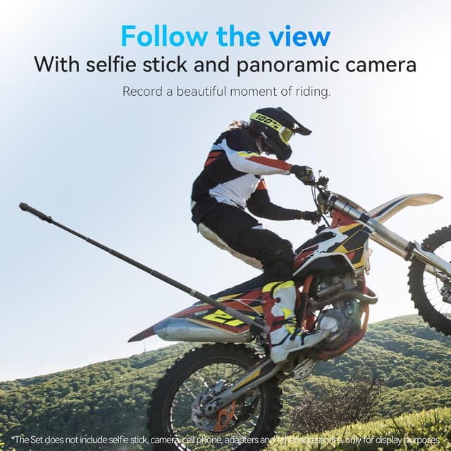 Thumbnail 4 de TELESIN Double Clamp Halterung 22–38 mm