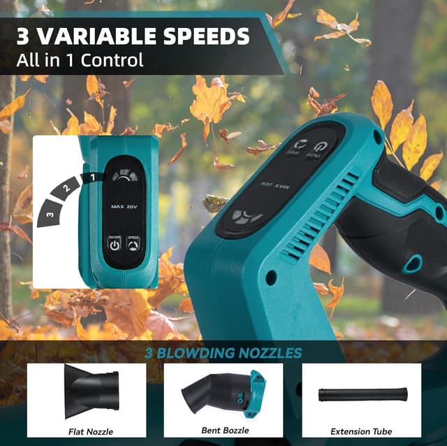 Thumbnail 4 de YOFIDRA Soffiatore 280 km/h 2 batterie