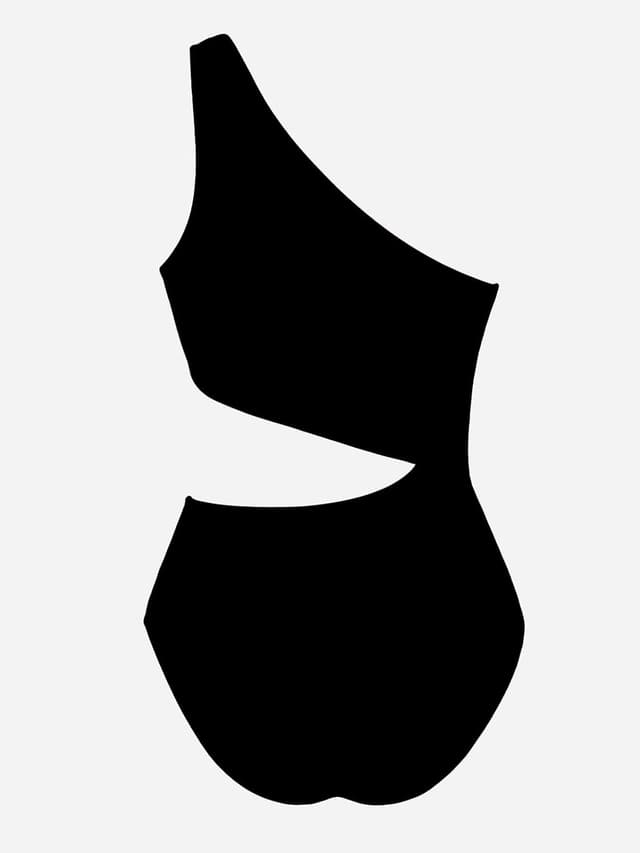 Thumbnail 6 de CUPSHE Costume da bagno intero da donna con monospalla e blocchi di colore