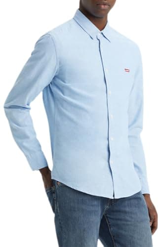 Imagen de Levi's Long-Sleeve Battery Housemark Slim Camisa Hombre en OfertitasTOP