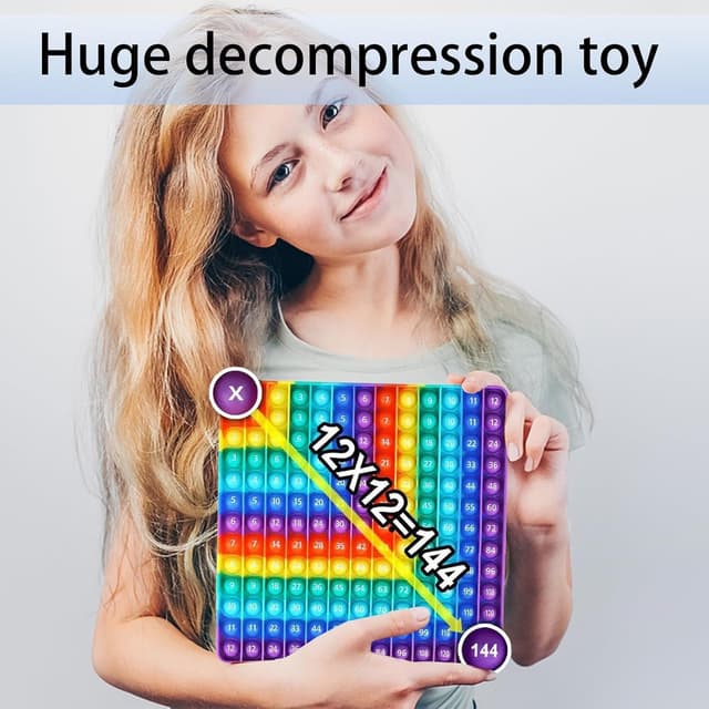 Thumbnail 5 de Times Table Poppet 12x12 multiplication fidget toy