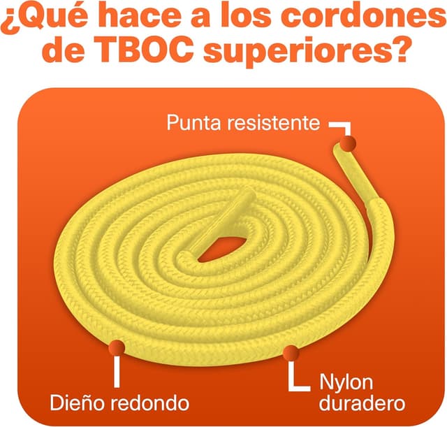 Thumbnail 2 de TBOC Cordones Redondos 5 mm para Calzado