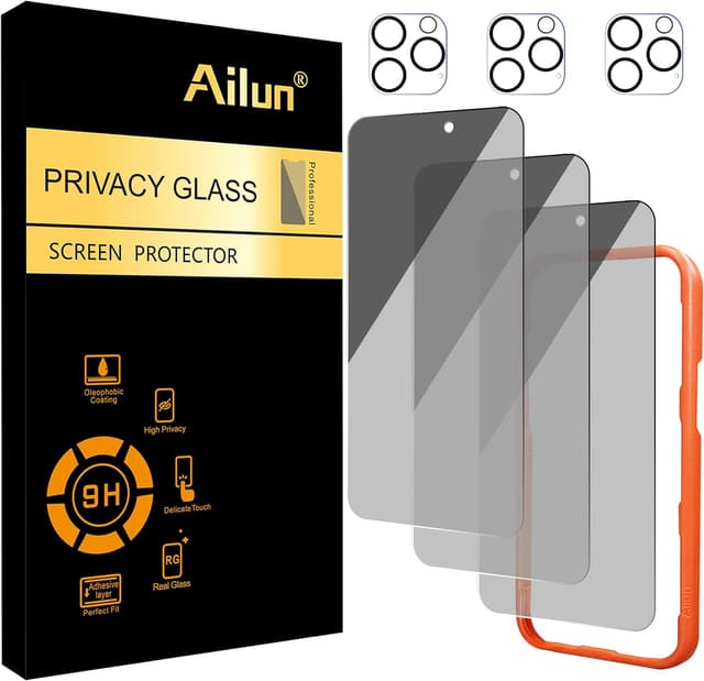 Detalle de Ailun Privacy Screen + 0.33mm iPhone 16 Pro Max