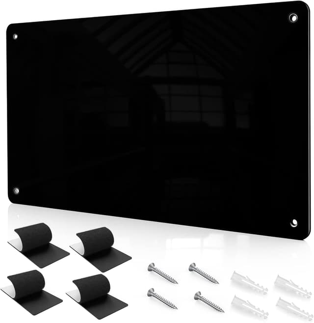 Detalle de Magnetic board 43.5 x 30 cm black