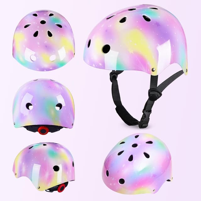 Thumbnail 2 de MHJY Casco Infantil de Bicicleta con Pegatinas Unicornio 🦄