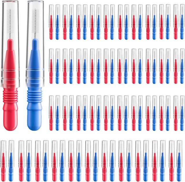 Detalle de RAZOKO Interdental Brush & Flossing Head Set – 2.5mm and 3mm heads (88 pcs)