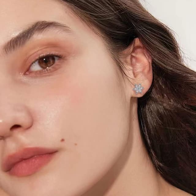 Thumbnail 4 de Deyanse Snowflake Necklace 1.1cm Set