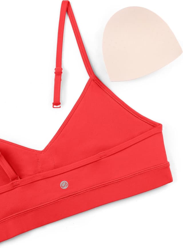 Detalle de CRZ YOGA Butterluxe V Collo Reggiseno sport da donna con imbottitura regolabile