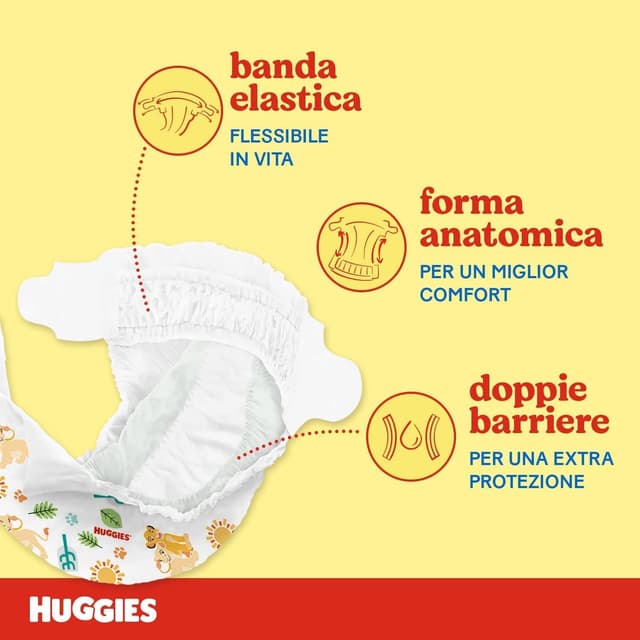 Detalle de Huggies Unistar Taglia 6 72 Pz 🧷