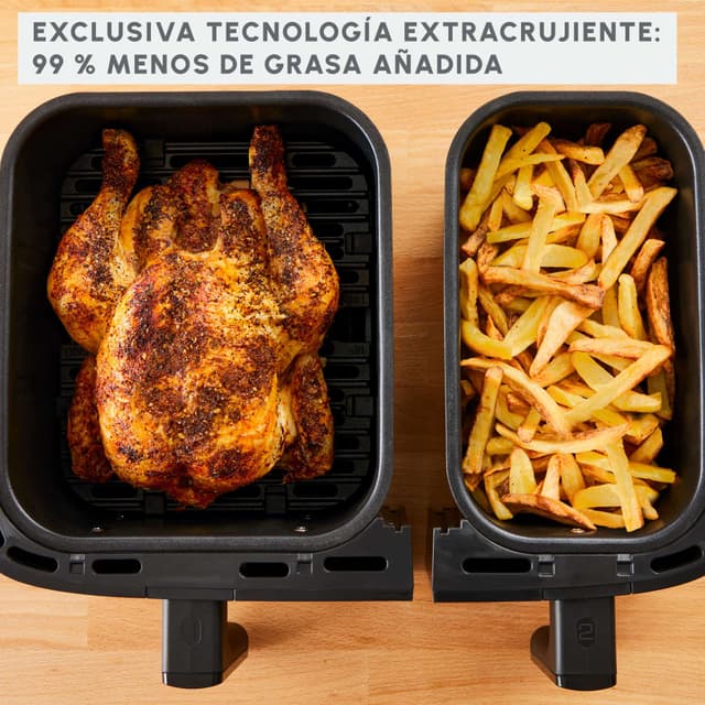 Detalle 2 de Moulinex Dual Easy Fry EZ901N freidora de aire 8,3 L