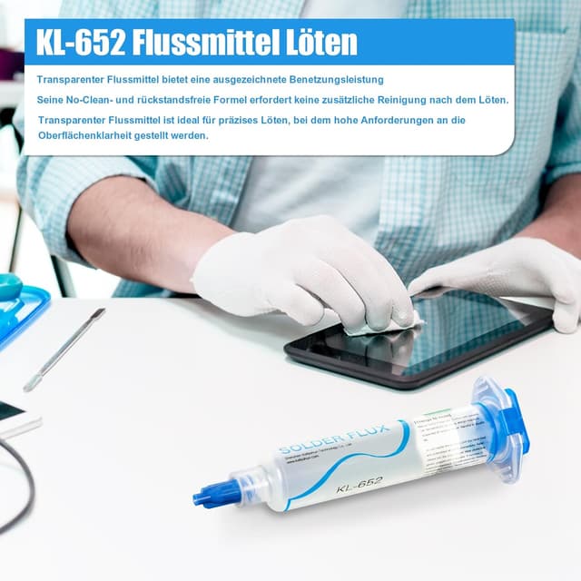 Detalle 2 de Flussmittel zum Löten KL-652 10 g